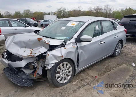 2016 Nissan Sentra Sv z USA, uszkodzony, nr VIN 3N1AB7AP5GL679105